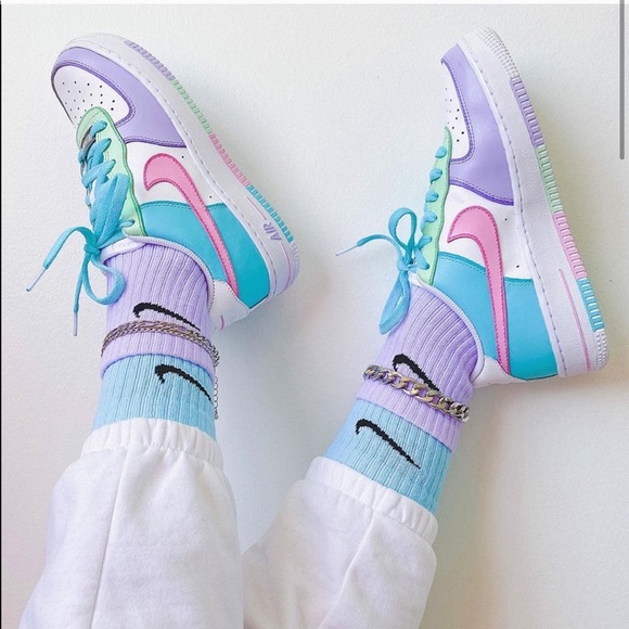 Nike Shoes - Nike custom air force 1 low sneakers